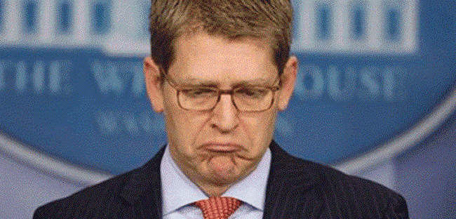 jay carney frown