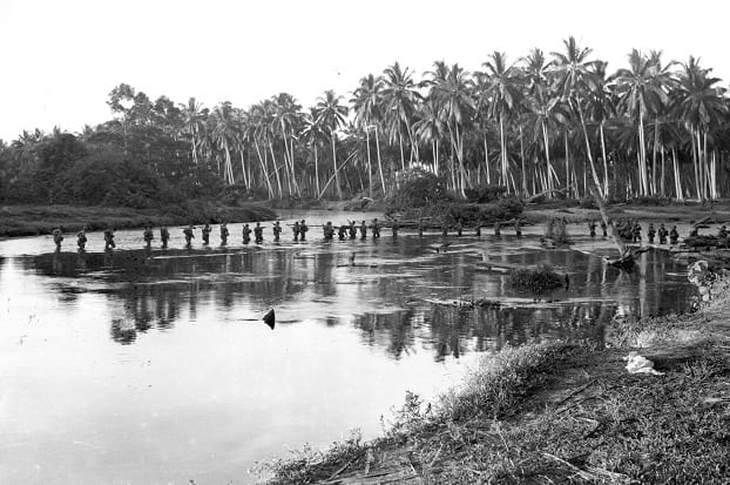 Guadalcanal. August 7, 1942