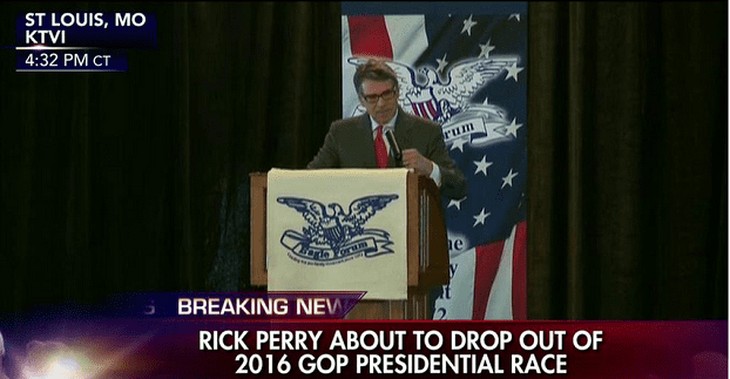 Rick Perry suspends his campaign