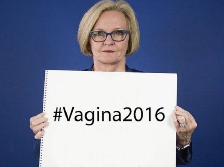 The Vagina-Based Candidacy Of Hillary Clinton