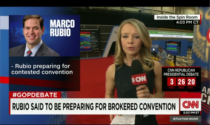 REVEALED. Marco Rubio Plans For A Contested Convention-- And It Should Be No Suprise