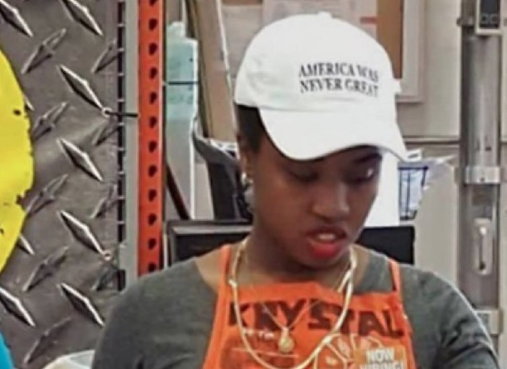 What's Wrong with that "America Was Never Great" Hat at Home Depot?