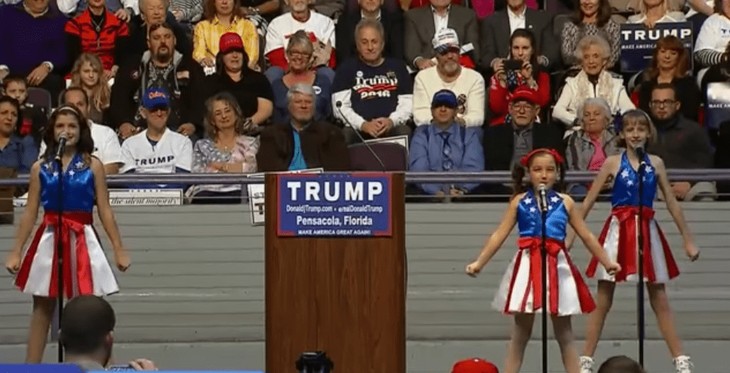 The Group of Little Girls that Performed for Trump In Florida are Now Suing Him