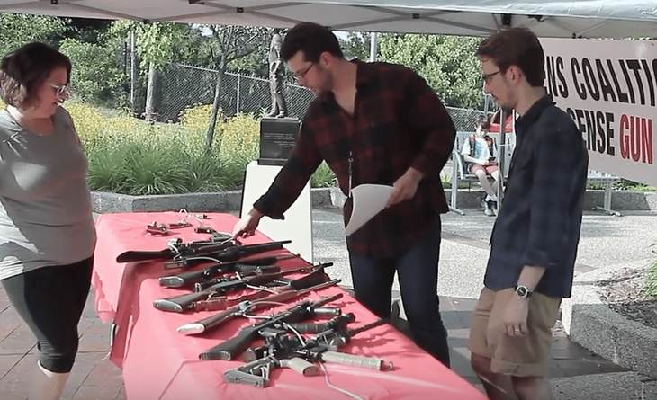 Watch As People Who Know Nothing About Guns Sign a Petition to Take Them From You