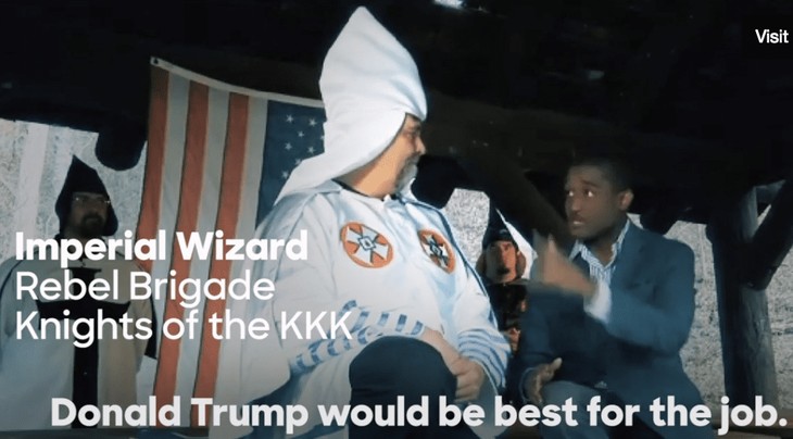 Clinton's New Ad Brutally Targets the Trump's Racist Supporters