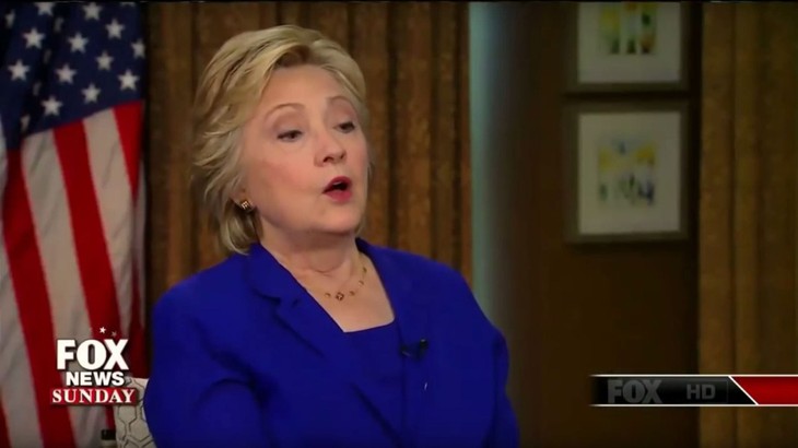 Hillary Clinton Tears Out Truth's Heart And Stomps It Flat On Fox News Sunday (VIDEO)