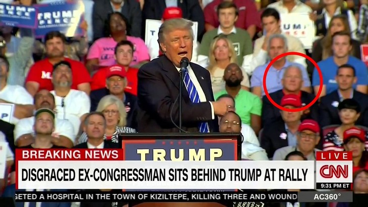 Homophobic Media Criticizes Donald Trump For Allowing Gay Former Congressman Into Rally (VIDEO)