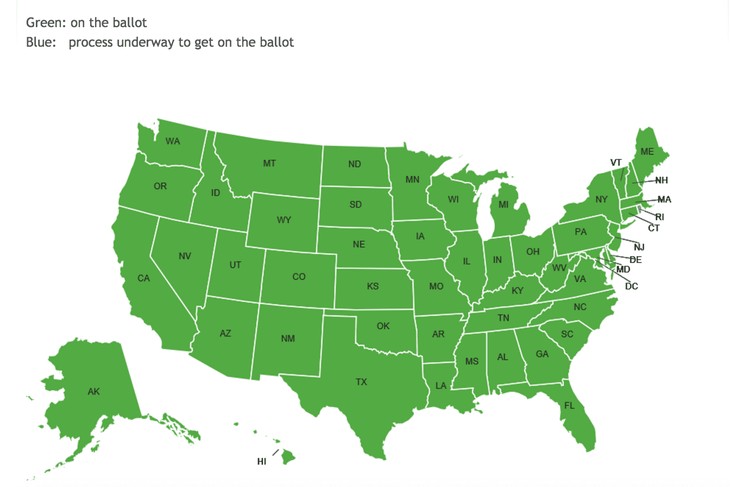 It's Official! Gary Johnson Is Now On Ballots In All 50 States