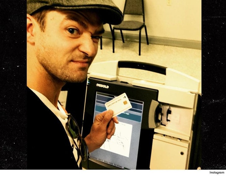 Justin Timberlake Could Go to Jail for Voting Booth Selfie