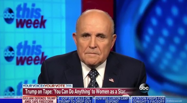 Rudy Giuliani For Director of National Intelligence?