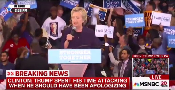 Did Hillary Clinton Incite Her Audience To Rough Up A Heckler? (VIDEO)