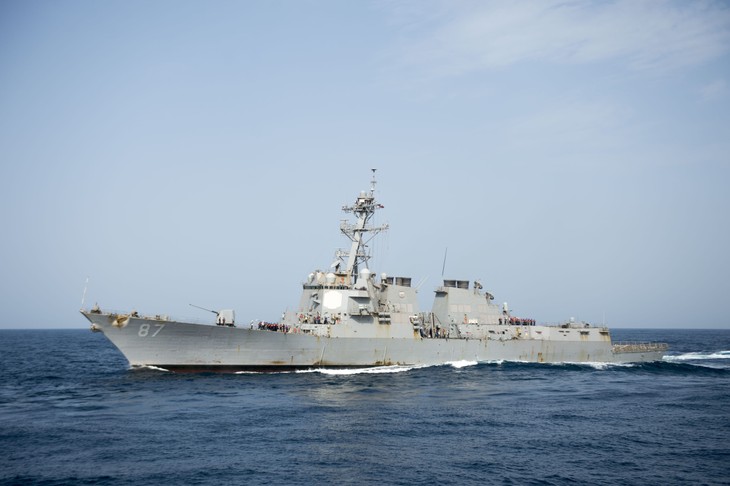 SECOND TIME. US Navy Destroyer Comes Under Missile Attack By Iranian Backed Fighters