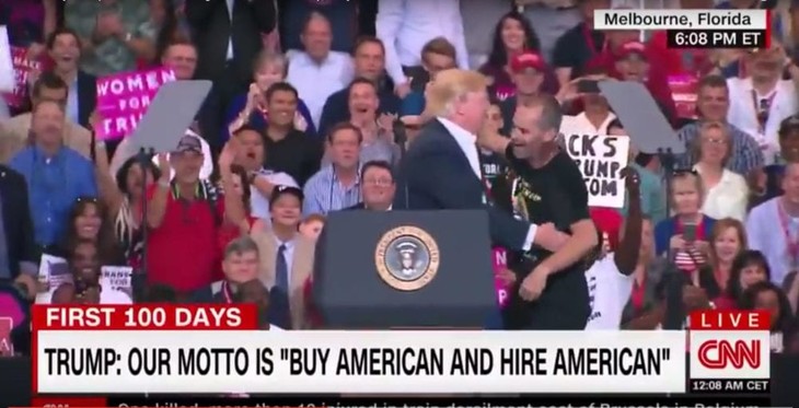 You'll Never Believe How the Media Reacts To Trump Inviting A Random Voter On Stage