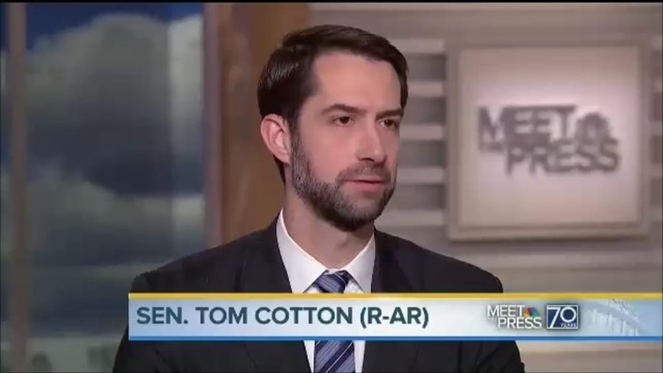 Tom Cotton Provides a Necessary "History Lesson" After MSNBC Mislabels Segregationist Democratic Senators "Republicans"