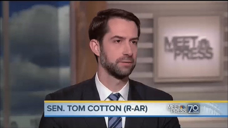 Senator Tom Cotton: GOP Shouldnt Act Like Democrats Did With Obamacare