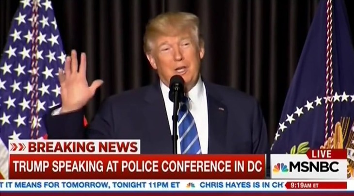 VIDEO: Trump Literally Reads Immigration Law During Speech to Explain Ban .. and it Works