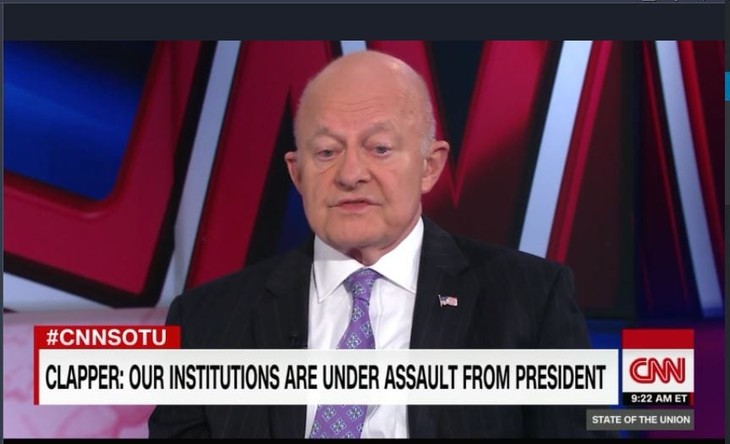 Clapper: Donald Trump Is a Threat to US Government Institutions