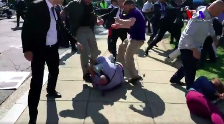 The Interesting Reason DC Police Didn't Much Interfere With Turkish Security Goons Beating Demonstrators