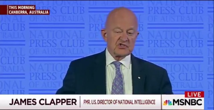 James Clapper Goes to Australia, Dons Clown Suit and Pole Vaults Over the Shark (VIDEO)