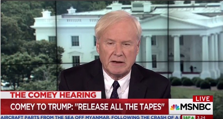 Chris Matthews: Russia Collusion Theory "Came Apart This Morning" (VIDEO)