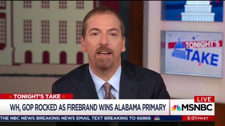Chuck Todd Attacks Roy Moore and Beclowns Himself in the Process