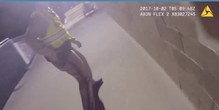 Las Vegas PD Releases Footage from First Responder Body Cams During Shooting