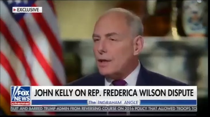 Media Discovers John Kelly is a Partisan, Racist Buffoon