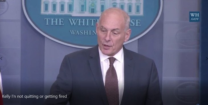 John Kelly: I'm Not Quitting Or Getting Fired