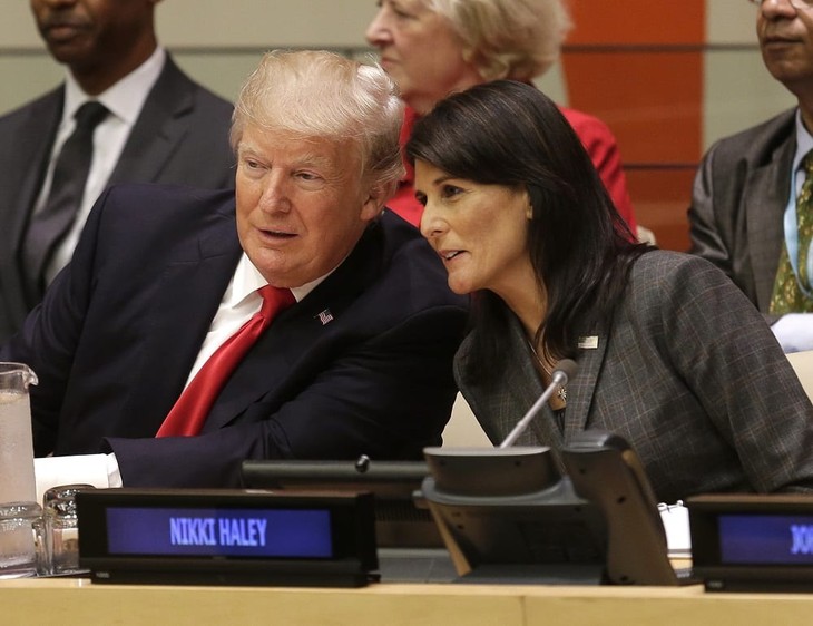 Nikki Haley Leaves Coal and Switches in the UN's Christmas Stocking