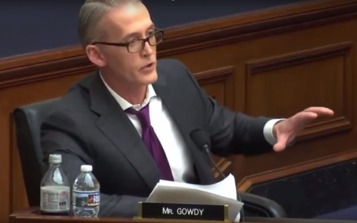 Trey Gowdy Blows a Gasket Over DOJ and FBI Obstruction