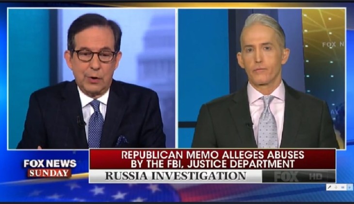 Trey Gowdy Sets the Record Straight on What Is at Stake With #ReleaseTheMemo