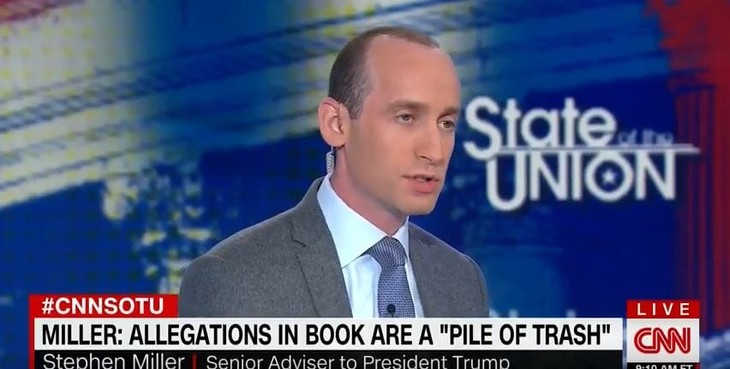 Stephen Miller Engages in an Epic Food Fight With CNN Host