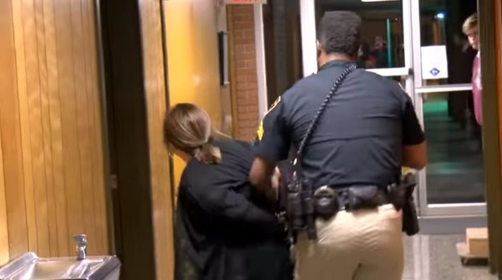 WATCH: School Board Meeting in Louisiana Ends in Shouts and Handcuffs
