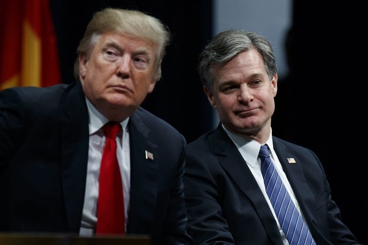 President Trump Slamming Christopher Wray Shows He Knows Wray Is Part of the Problem Not Part of the Solution