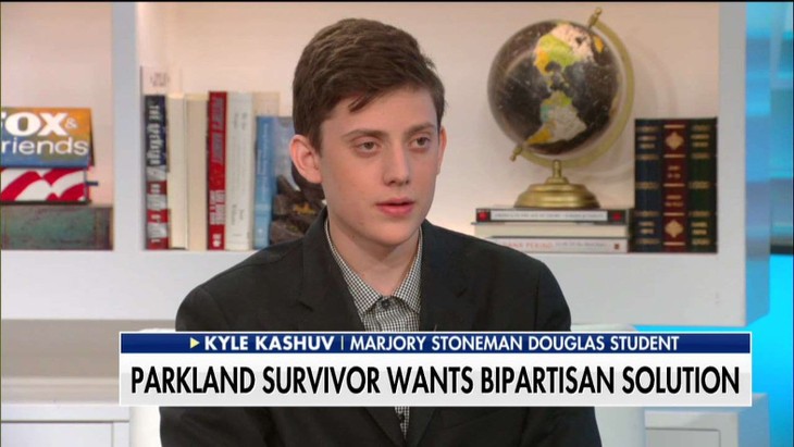 In the Midst of the Parkland Student Media Spectacle, Kyle Kashuv Is the Only One I Respect