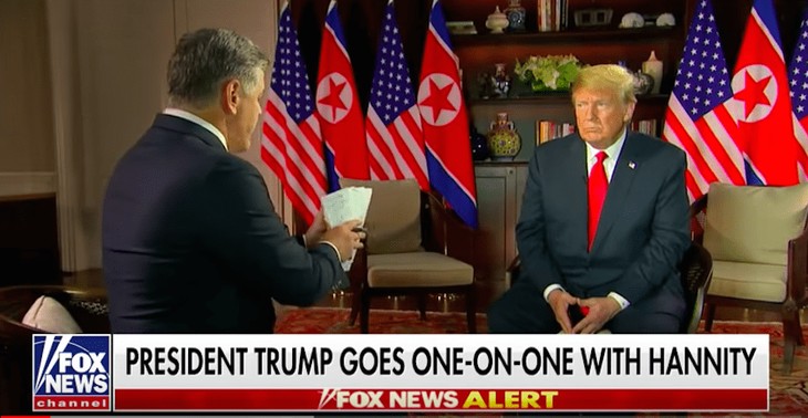 Hannity's Trump Interview Crushes Cable Competition