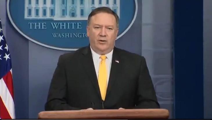 Mike Pompeo's North Korea Press Conference Covers Presidential Prep, Denuclearization...and Rudy Giuliani