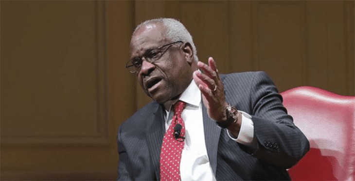 Justice Clarence Thomas: “I really don’t have a lot of stress, I cause stress.”