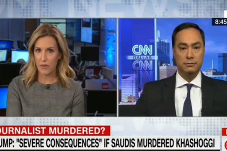 Texas Congressman Joaquin Castro Offers a Jared Kushner Conspiracy Theory So Absurd That Even CNN Won't Touch It