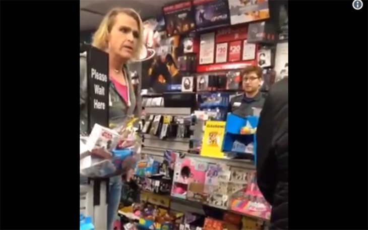 WATCH: Transgendered Man Identifying as a Woman LOSES IT When Store Employee "Misgenders" Him