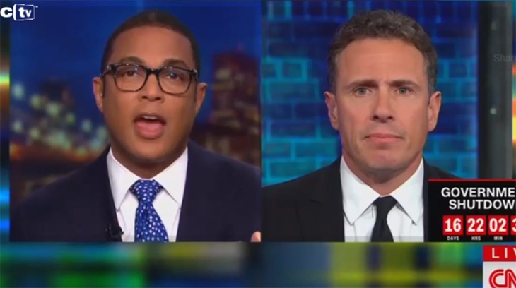 WATCH: CNN's Chris Cuomo Surprisingly Defends Trump's Wall Against Don Lemon