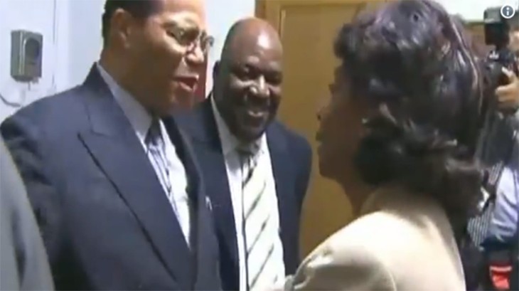 Maxine Waters Embraces Rabid Anti-Semite Louis Farrakhan, and Surely Democrats Will Condemn It Any Minute Now