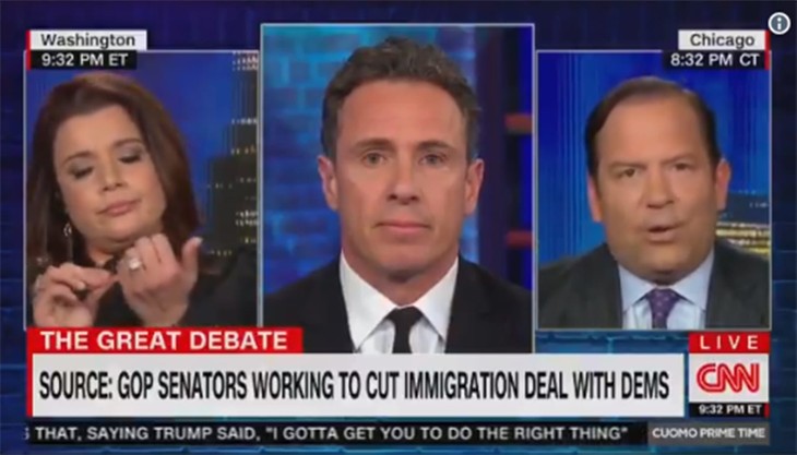 WATCH: CNN Contributor Anna Navarro Files Her Nails During Panel While Discussing Atrocities Due to Illegal Immigration