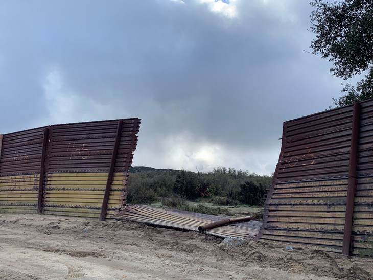Human Smugglers Drive Right Over Aging Sections of Border Fencing