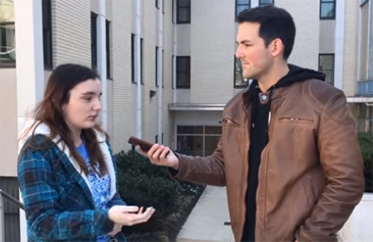 WATCH: Students Draw Ridiculous Lines On Where Free Speech Should End