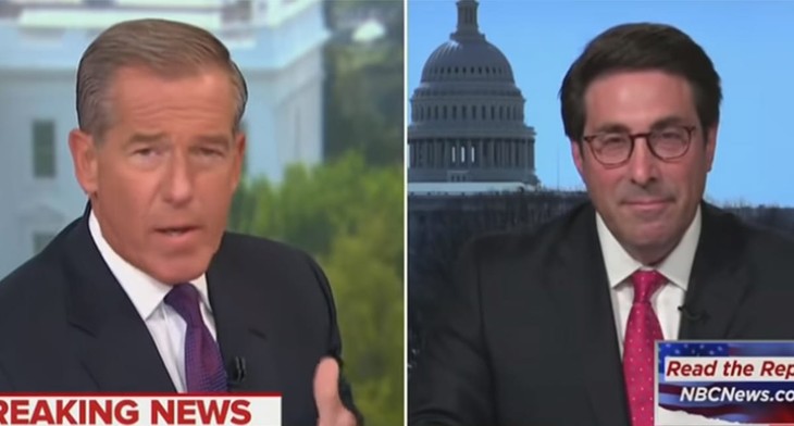WATCH: Brian Williams Hilariously Schooled by Trump Lawyer On How Mueller Investigation Helps Trump