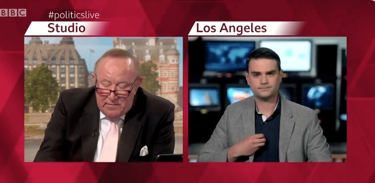 [WATCH] A Disgusted Ben Shapiro Abruptly Cuts BBC Interview Short, Refuses to Continue