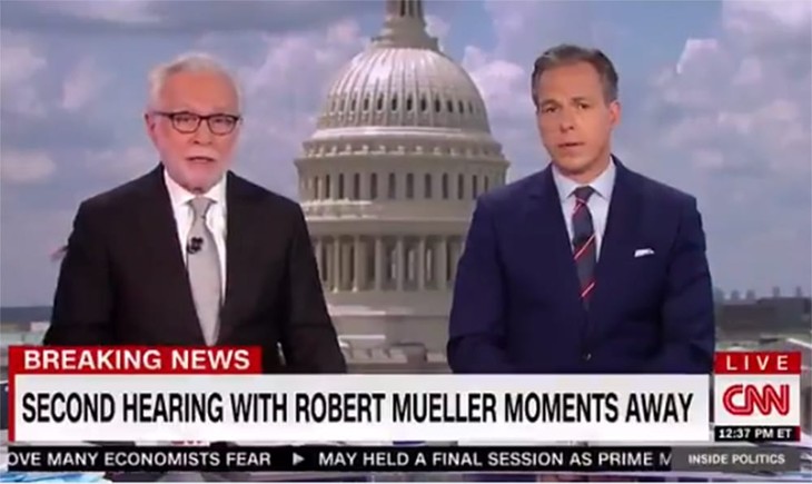 CNN Throws In the Towel, Calls the Mueller Hearing for Trump