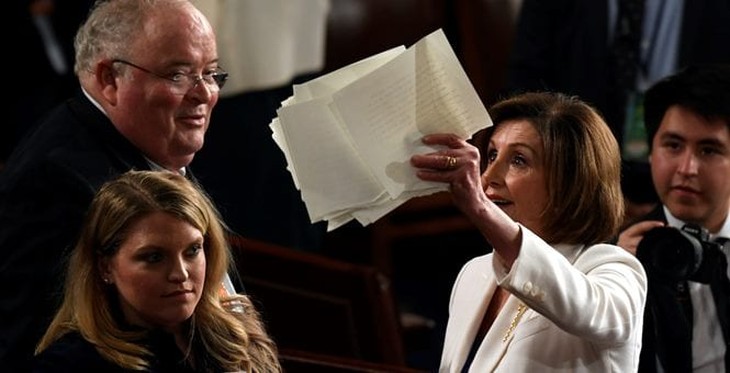 Too Far: Democrats Call for Pelosi to Resign as Speaker After SOTU Ripping Stunt