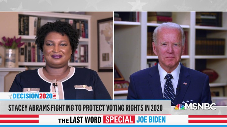 During Joint MSNBC Appearance, America Learns that Stacey Abrams Makes As Much Sense as Ramblin' Joe